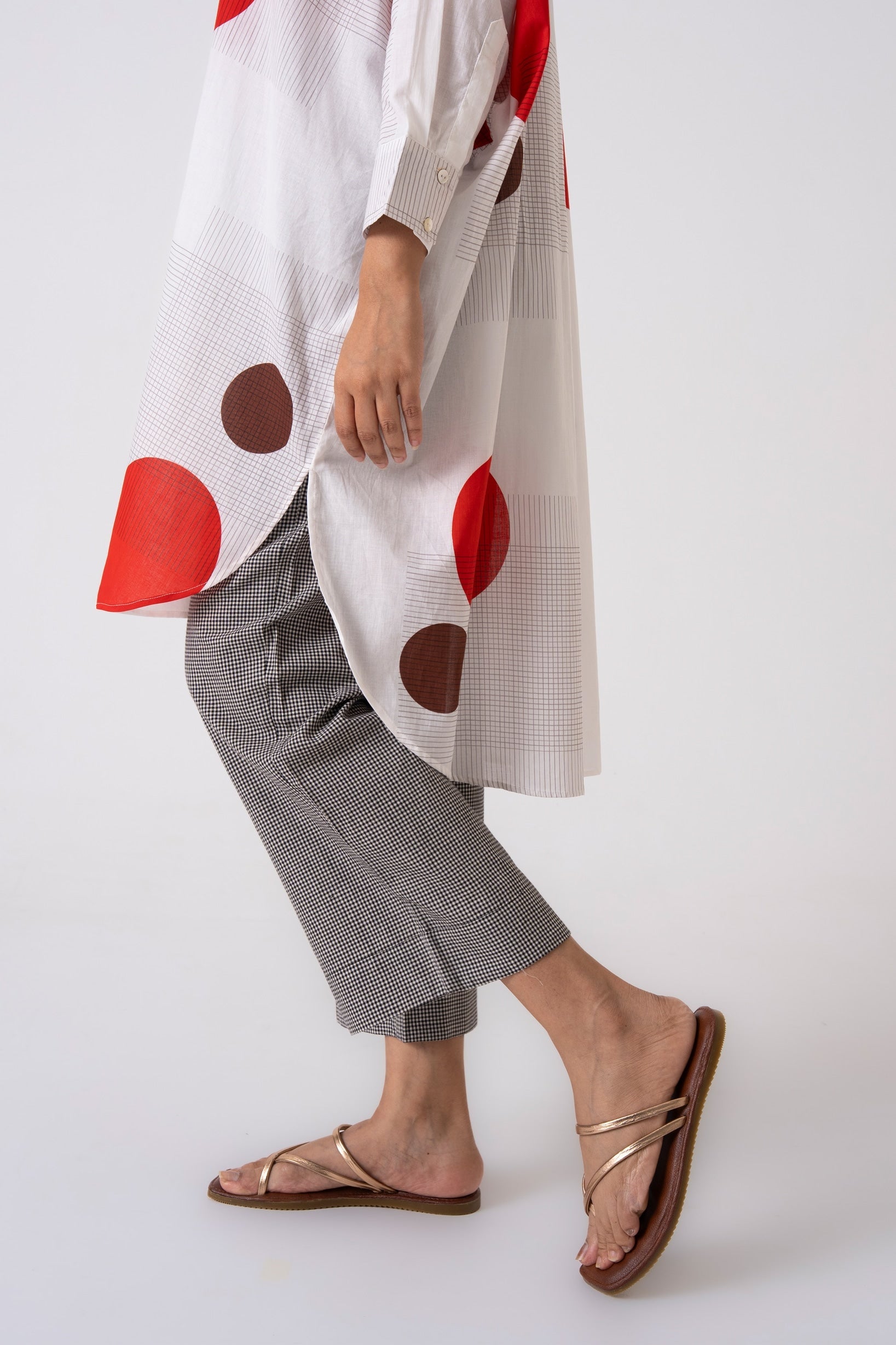 Dream Tunic - Red - CiceroniKurta, Everyday WearThe Kaatn Trail