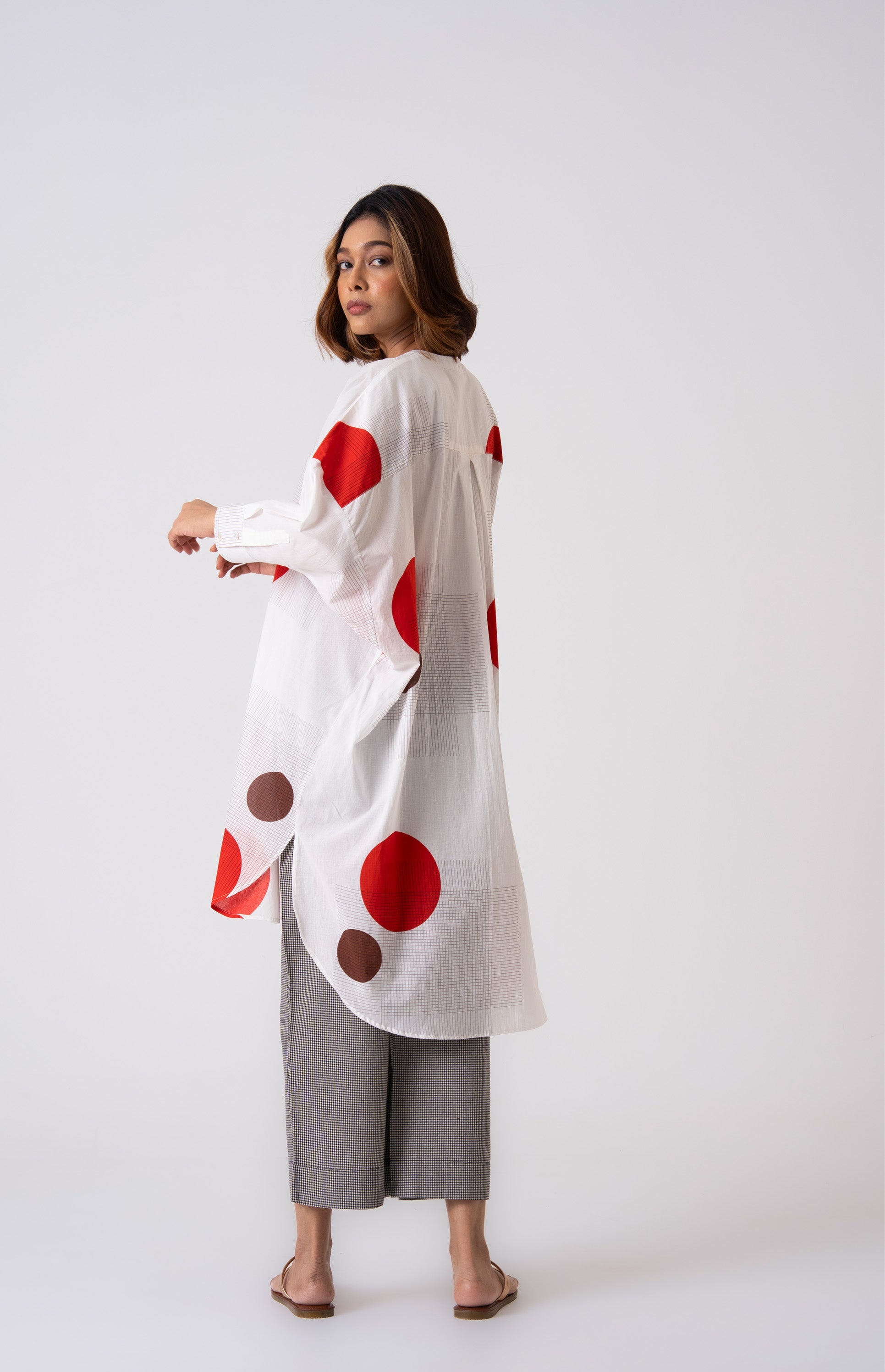 Dream Tunic - Red - CiceroniKurta, Everyday WearThe Kaatn Trail