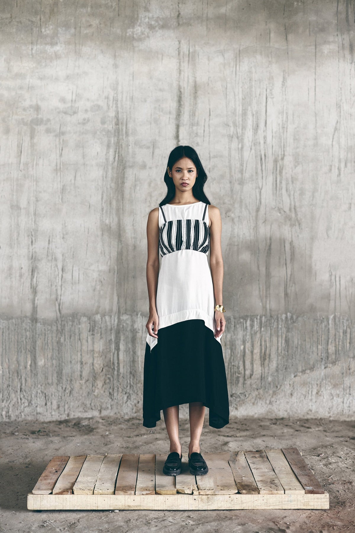 Drift Dress with Rhythm Bustier - CiceroniDressATBW