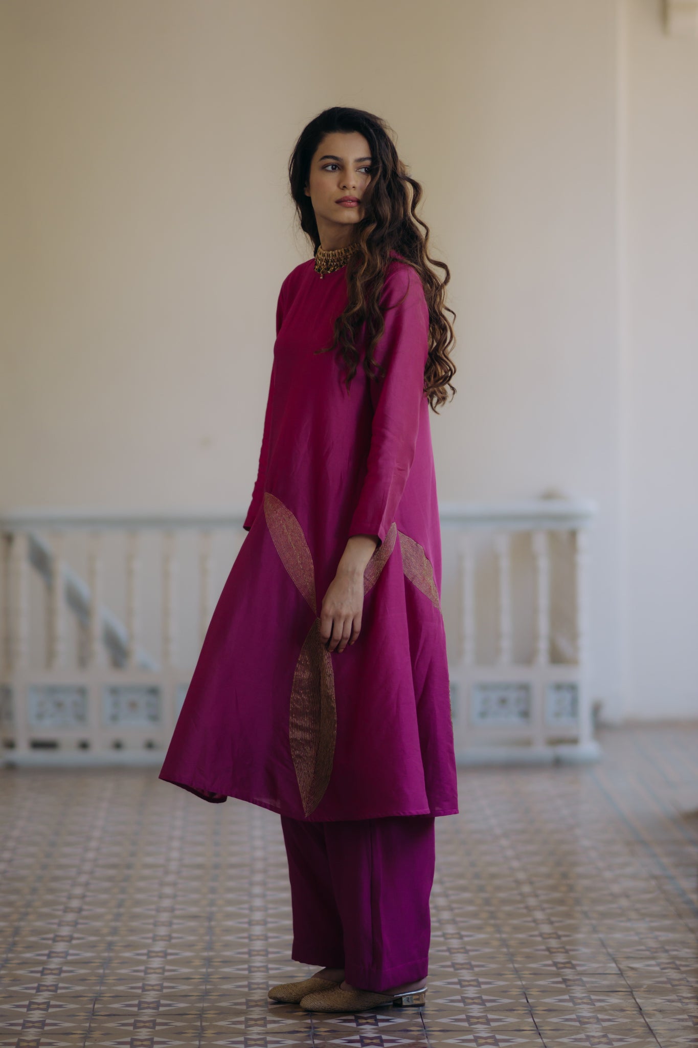 Duckweed Set - CiceroniKurta Set, Festive WearKajal Agarwal