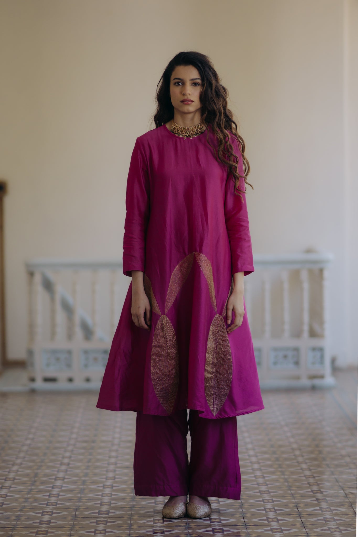 Duckweed Set - CiceroniKurta Set, Festive WearKajal Agarwal