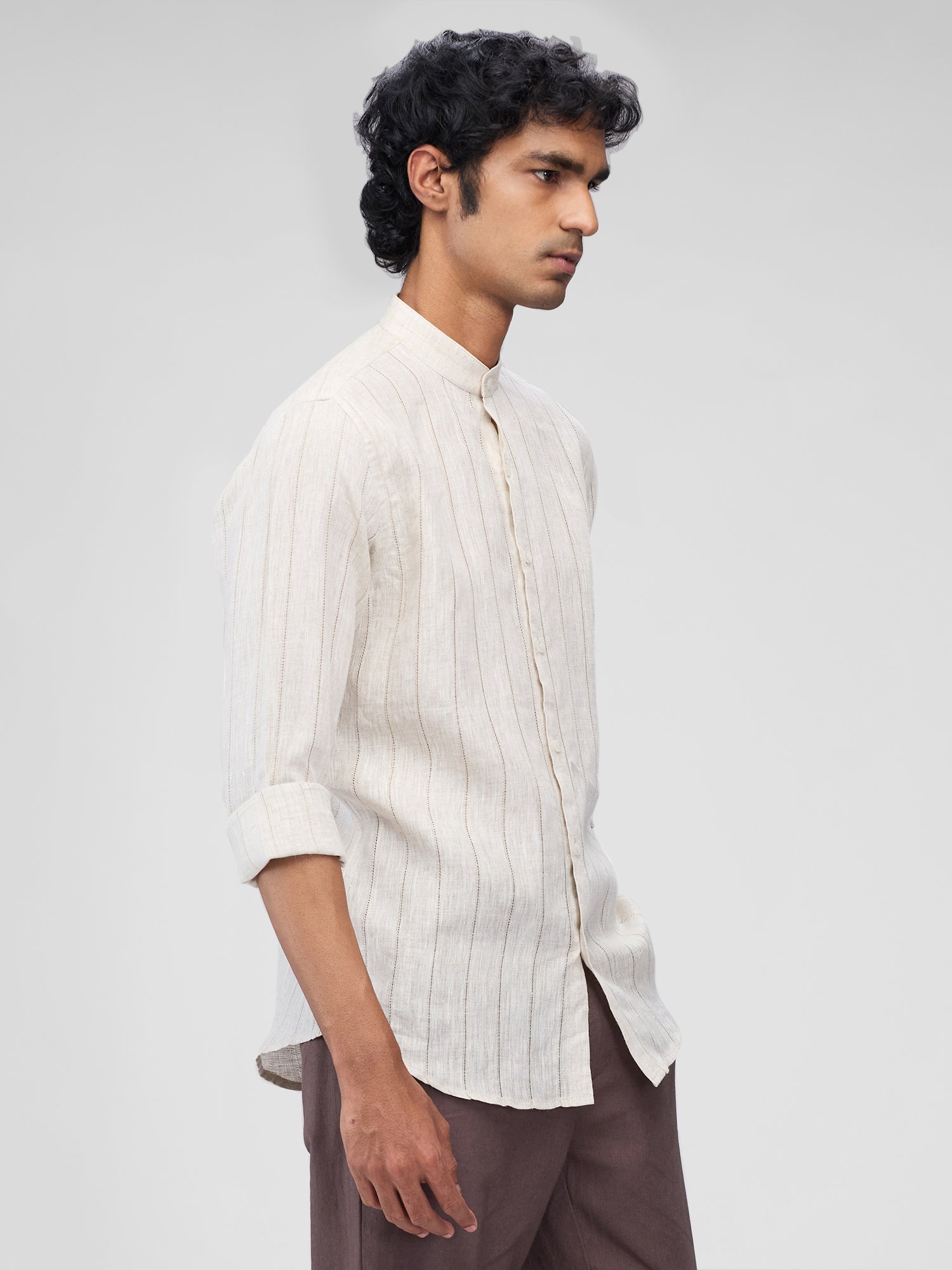 Dune 100% Linen Stripes Shirt - CiceroniMen Shirtsbhrāta