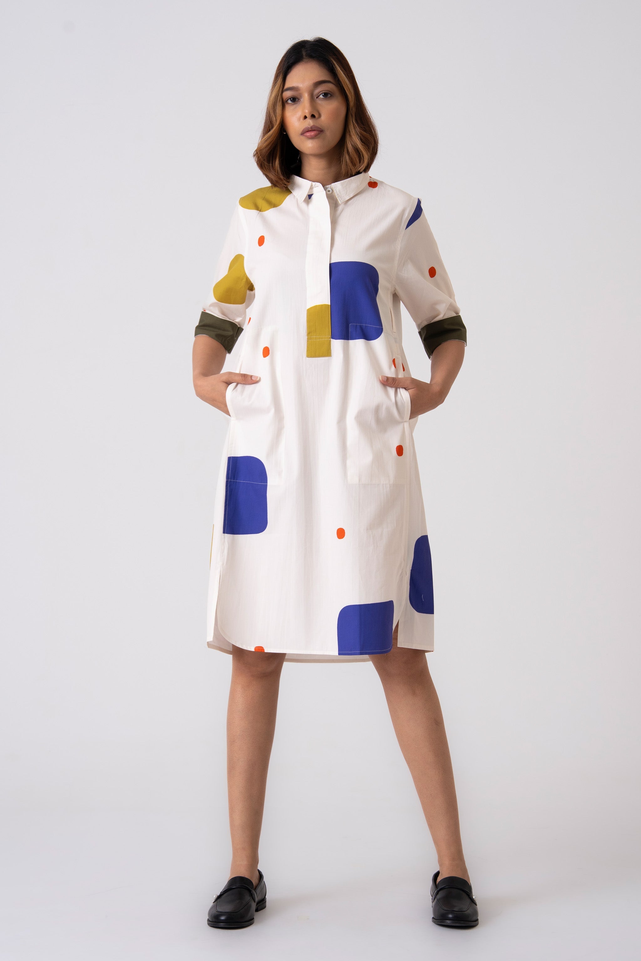 Dune Dress - Blue - CiceroniDressesThe Kaatn Trail