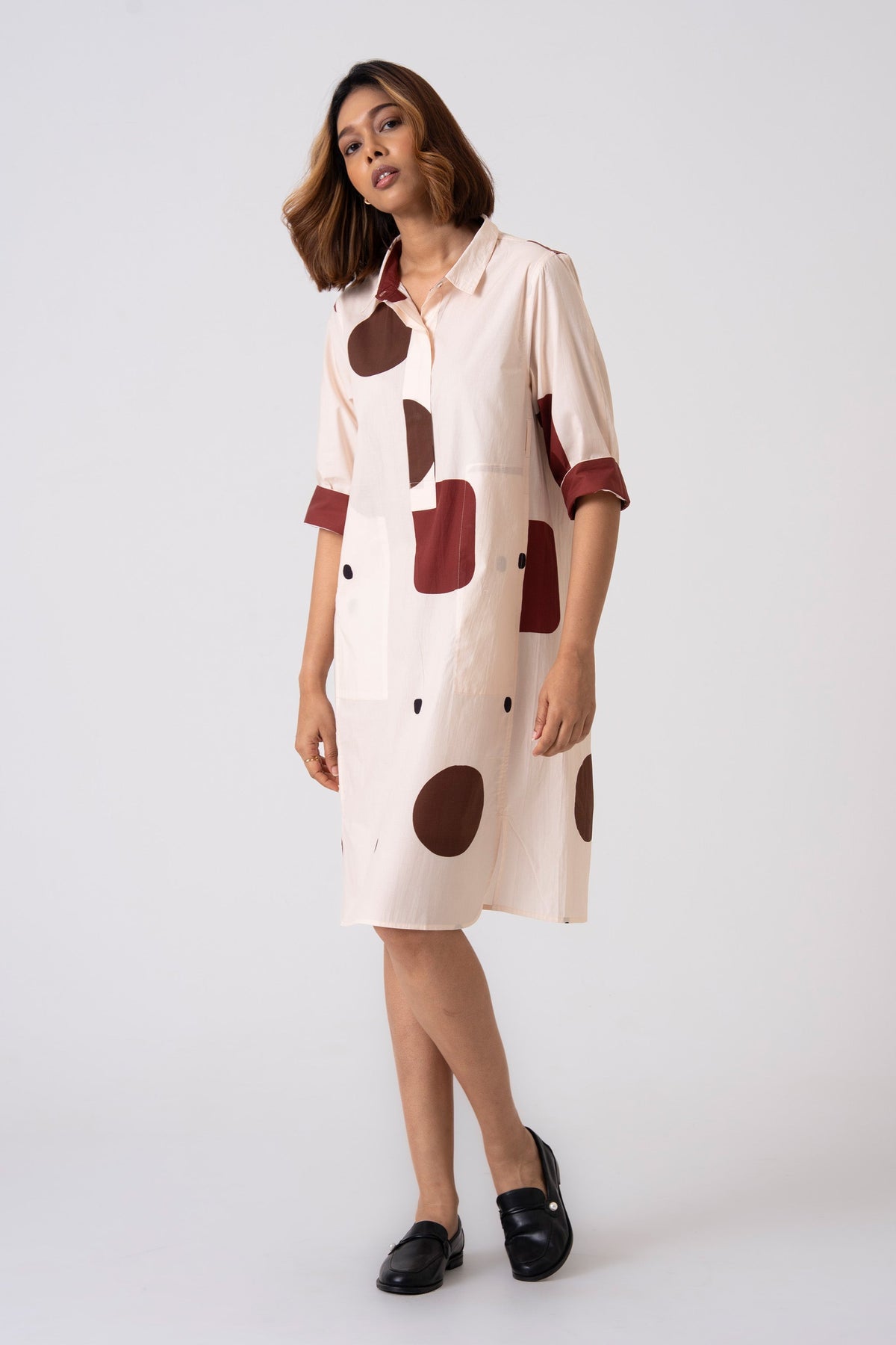 Dune Dress - Brown - CiceroniDressesThe Kaatn Trail