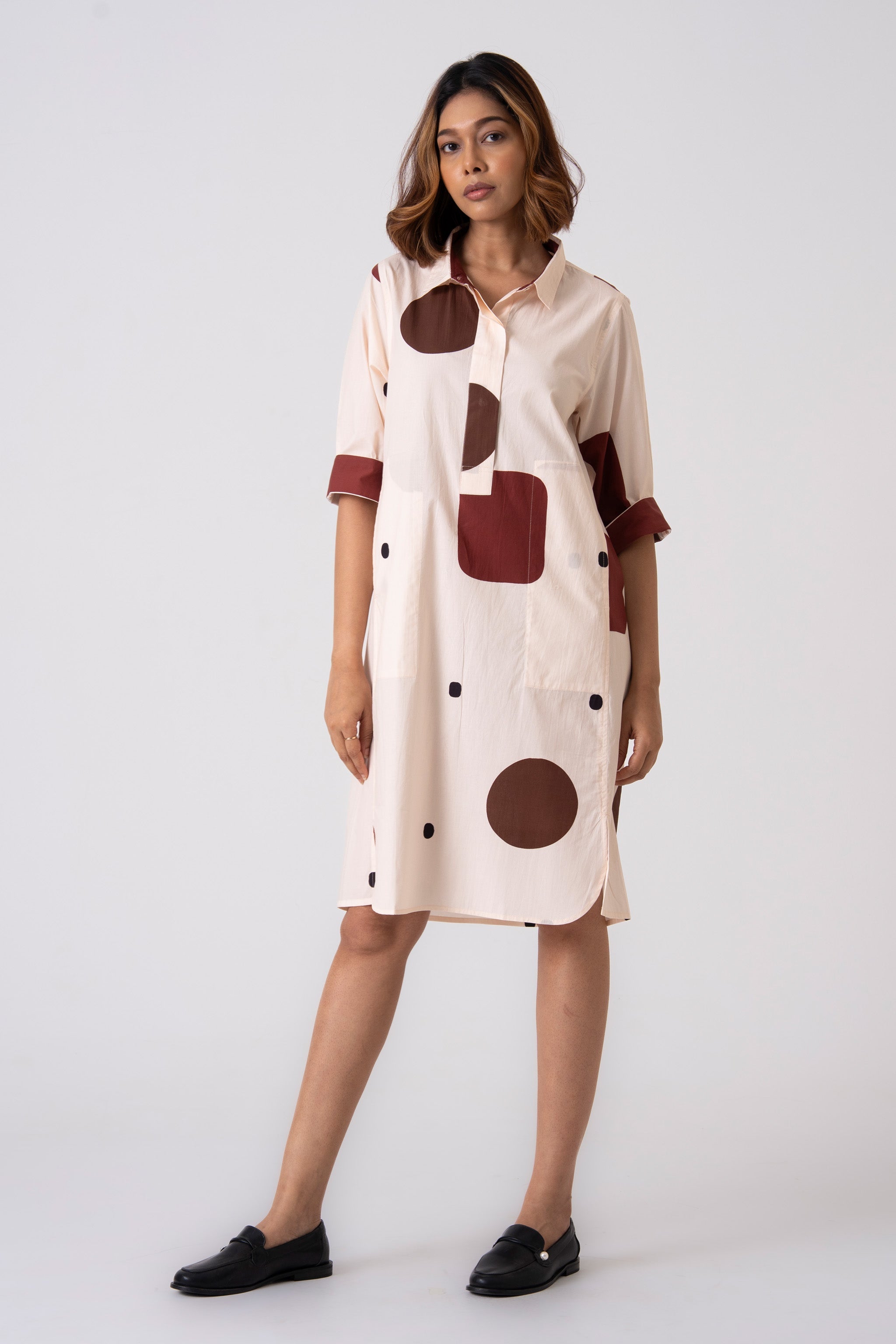 Dune Dress - Brown - CiceroniDressesThe Kaatn Trail