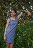 Dusk Co - Linen Shift Dress - CiceroniDressesSaphed