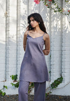 Dusk Co - Linen Slip Kurta Set - CiceroniKurta Set, Everyday WearSaphed