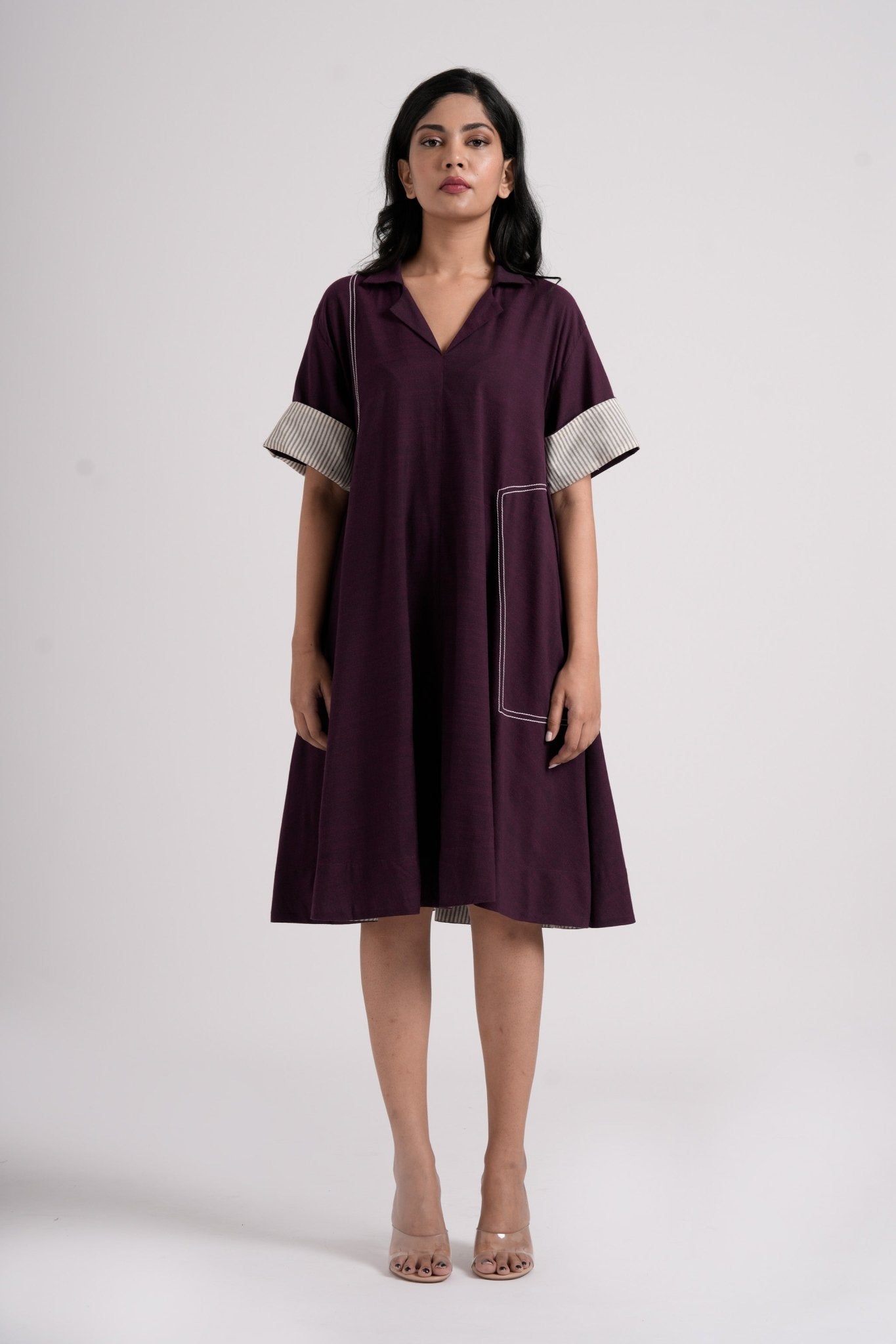 Dynamic - Dark Purple - CiceroniDressesThe Kaatn Trail