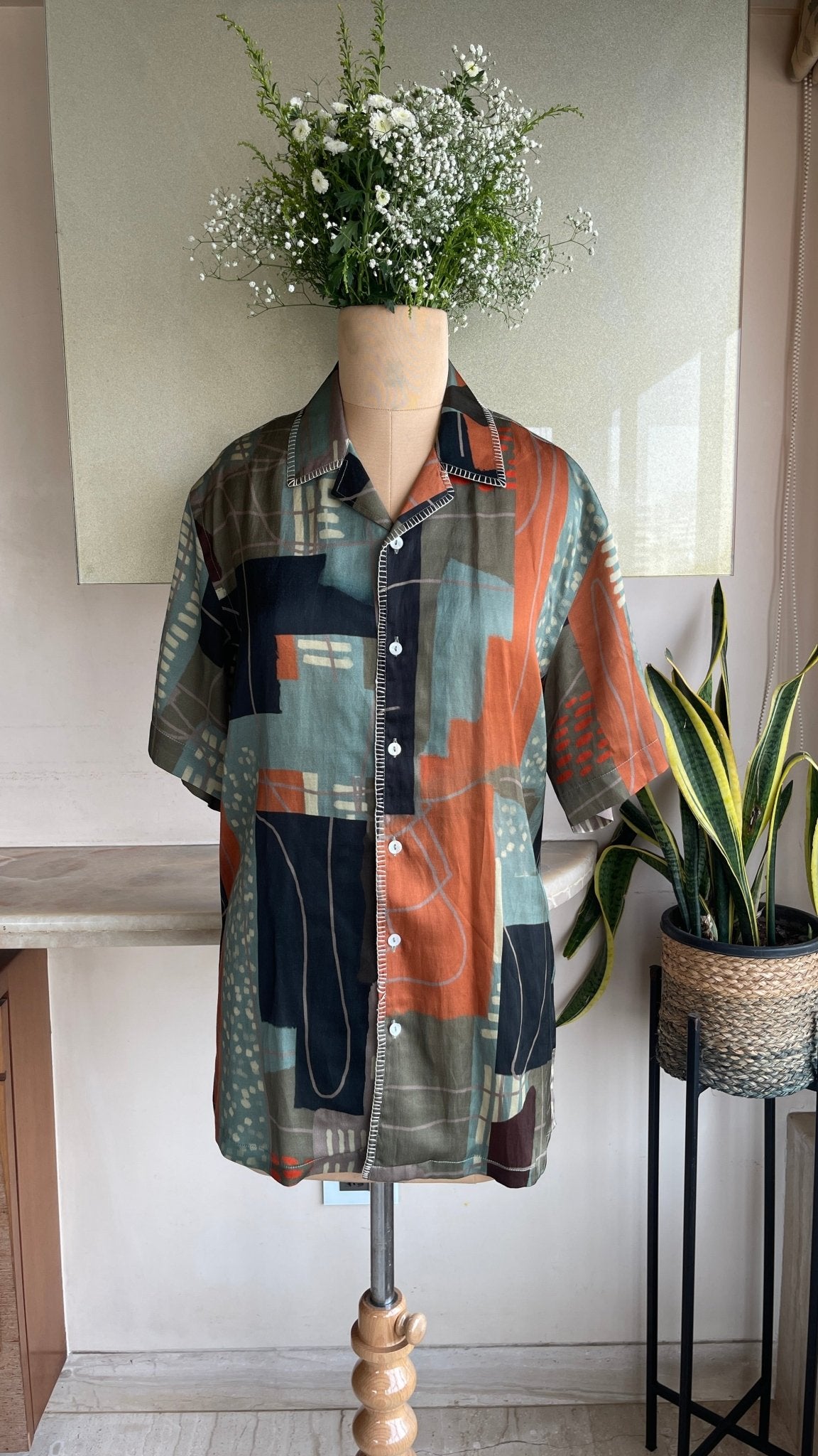 Earthlines Unisex Art Shirt - CiceroniUnisex ShirtsArtbeats by Keerthana