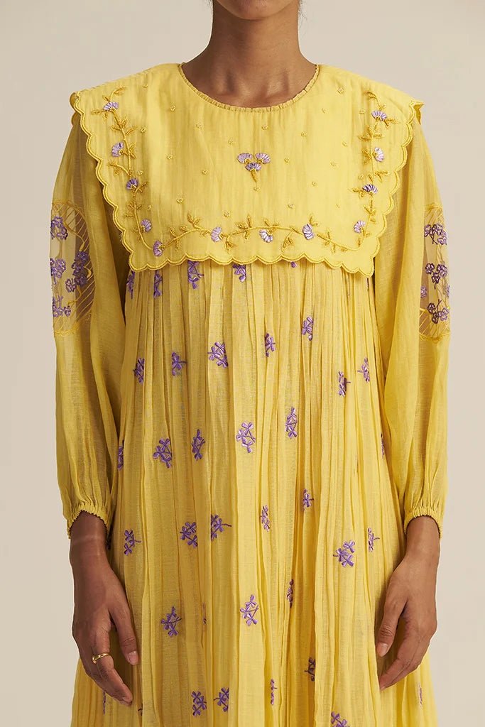 Echo Dress - Butter Yellow - CiceroniDressesGaach
