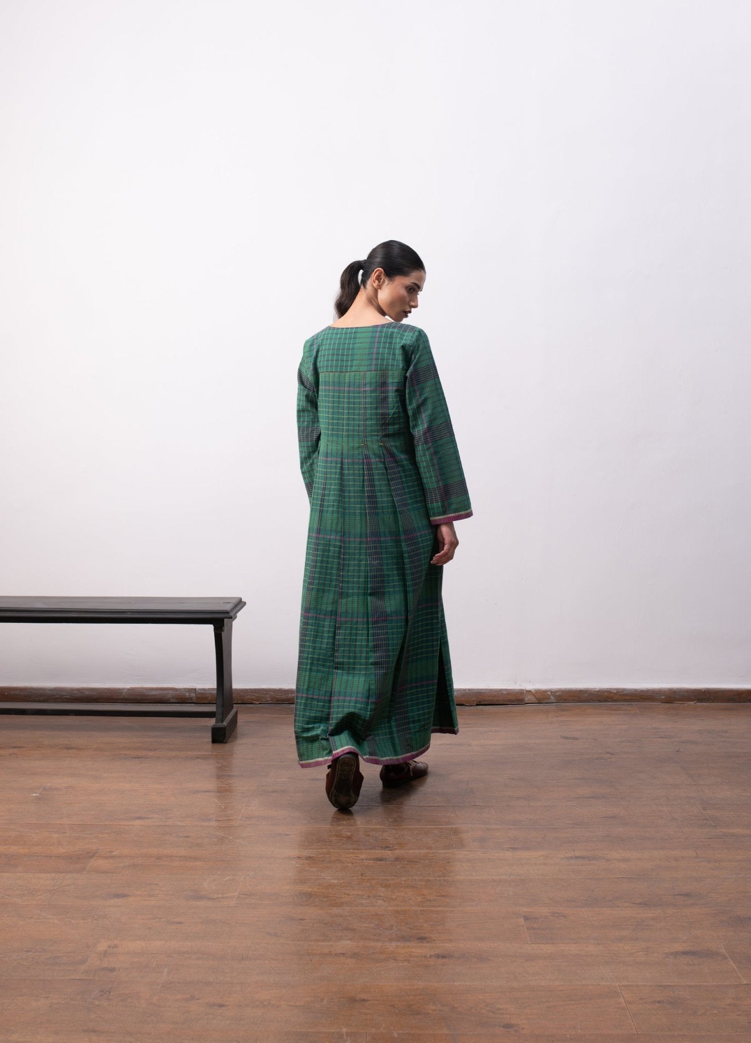 Eileen Dress - Forest Green - CiceroniSkirt SetHiranya