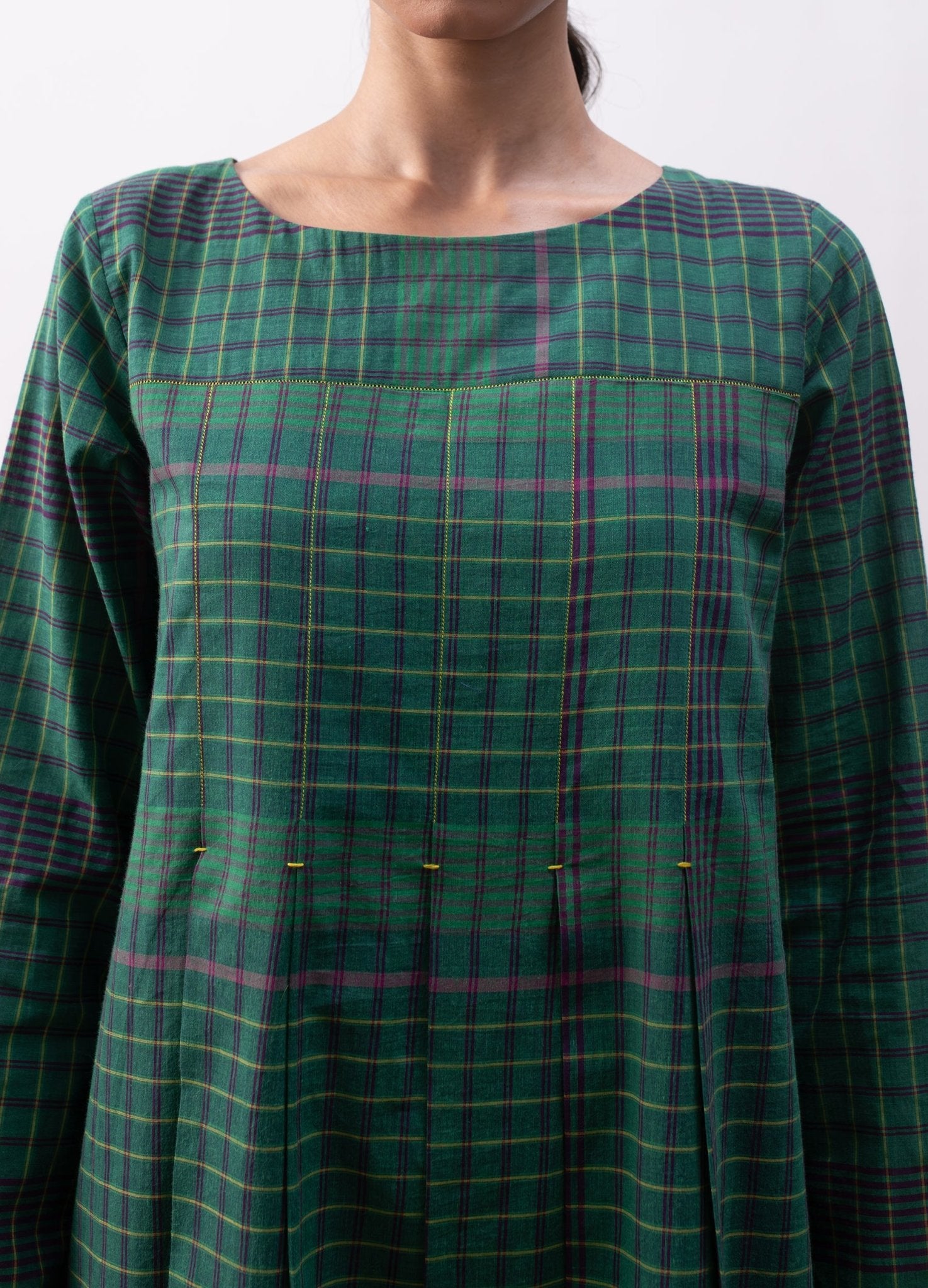 Eileen Dress - Forest Green - CiceroniSkirt SetHiranya