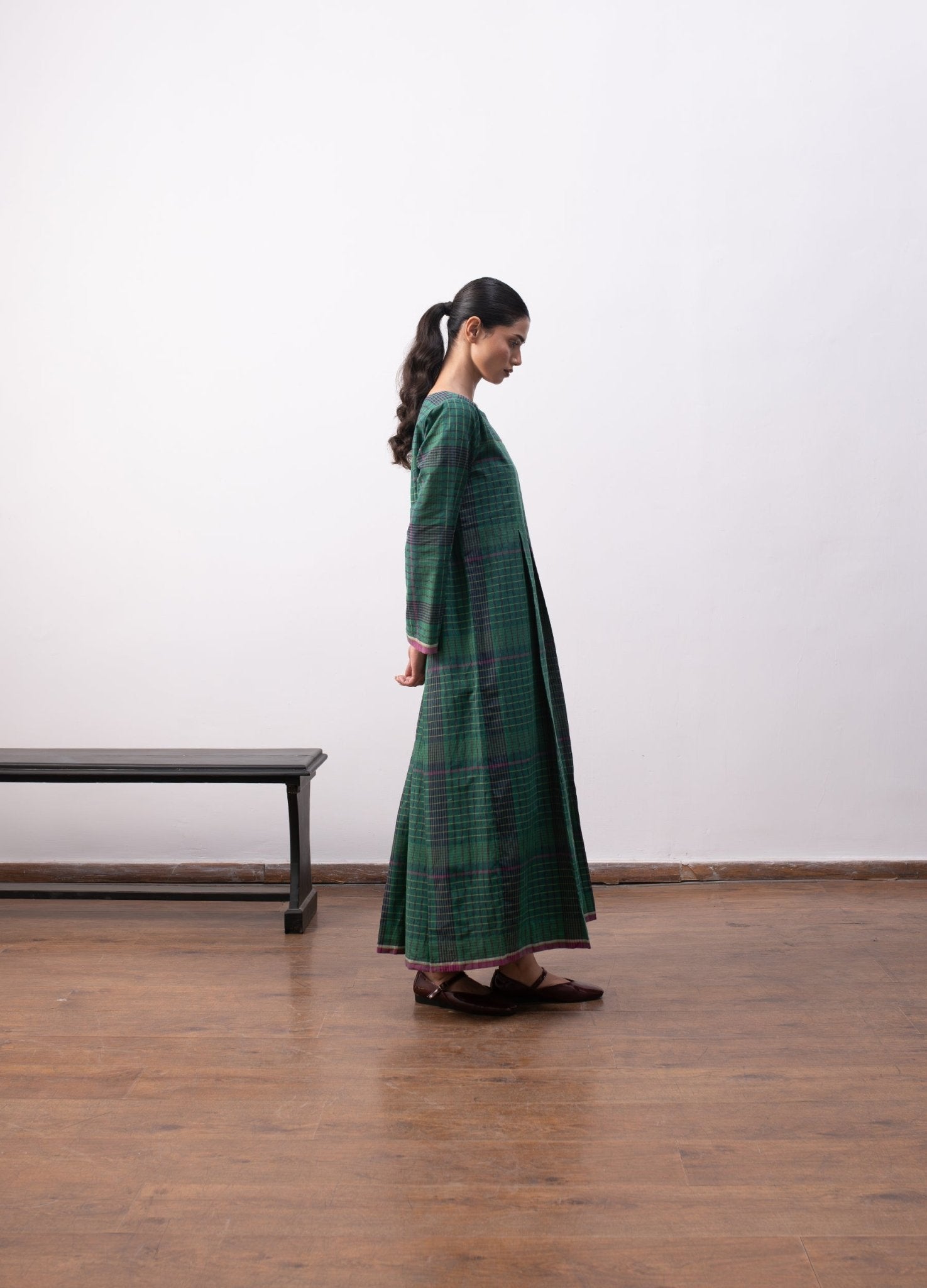 Eileen Dress - Forest Green - CiceroniSkirt SetHiranya