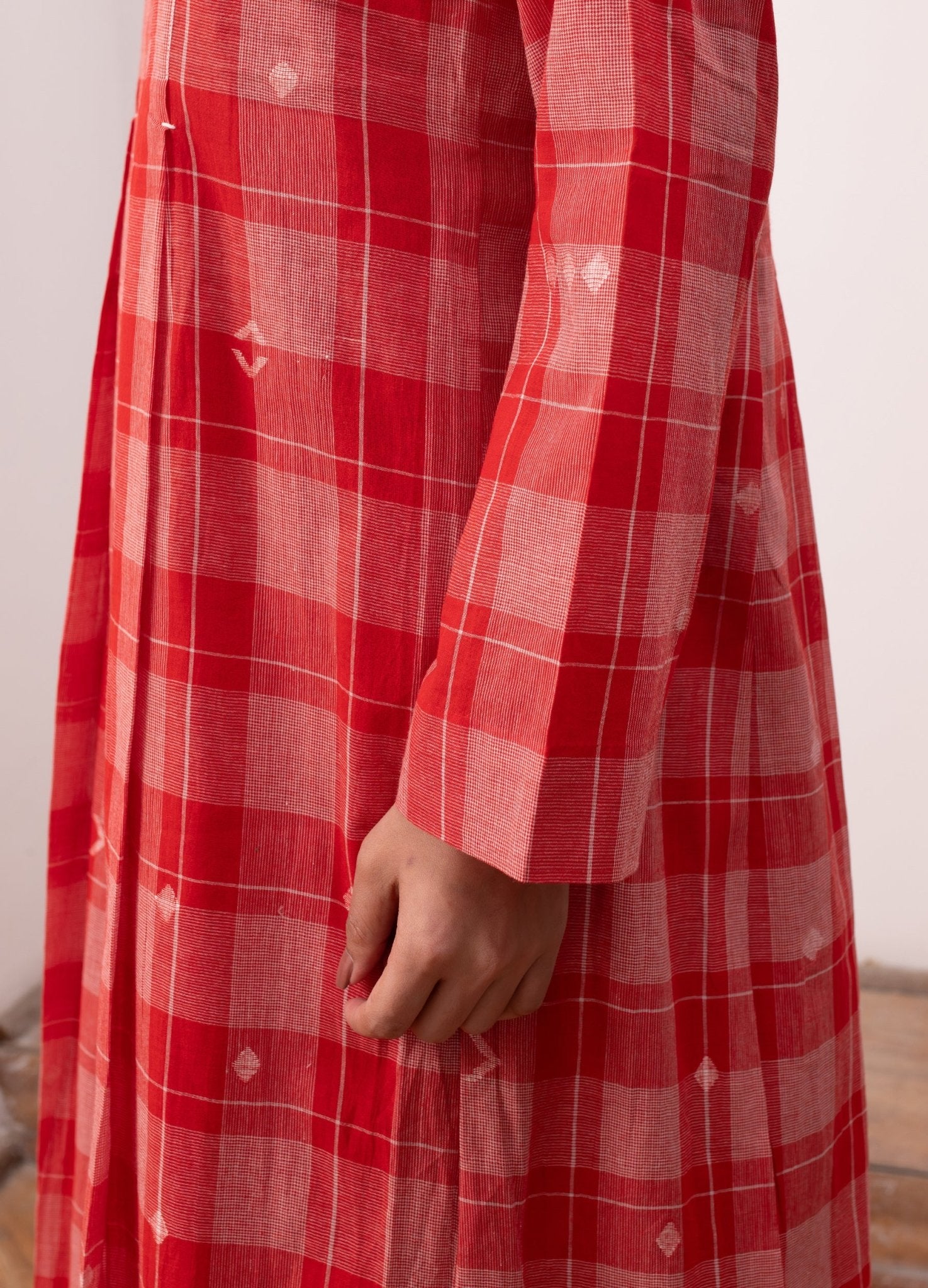 Eileen Dress - Red & White - CiceroniSkirt SetHiranya