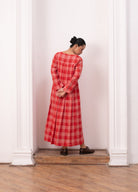 Eileen Dress - Red & White - CiceroniSkirt SetHiranya
