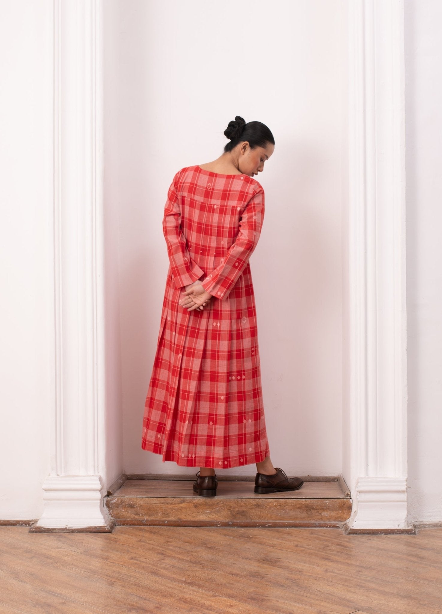 Eileen Dress - Red & White - CiceroniSkirt SetHiranya