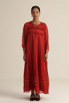 Eka Dress - Red - CiceroniDressesGaach