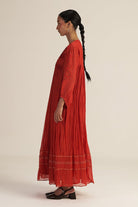 Eka Dress - Red - CiceroniDressesGaach