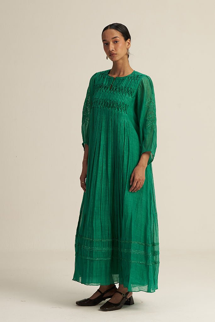 Eka Dress - Sage Green - CiceroniDressesGaach