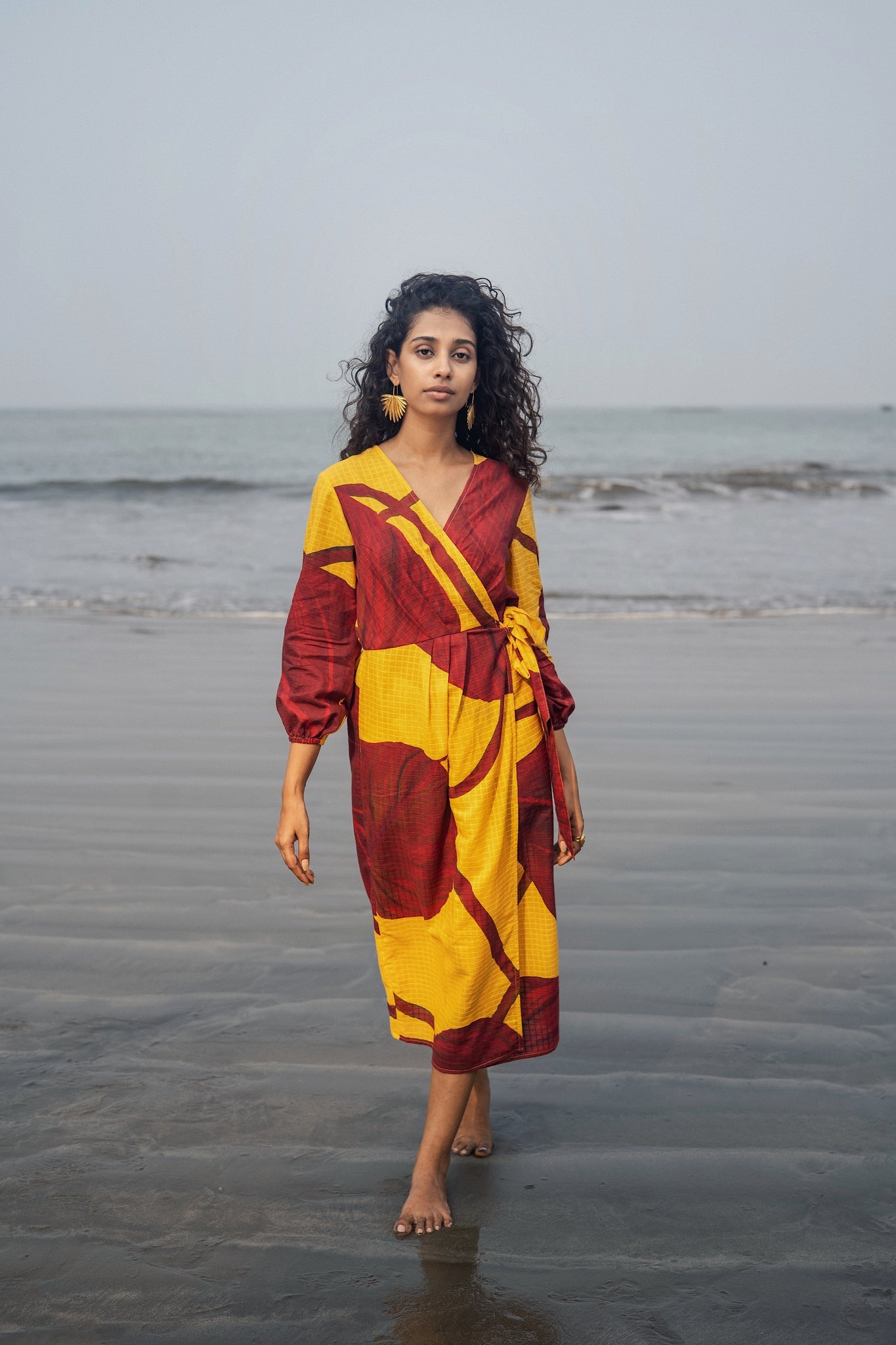 Eka Mustard Dress - CiceroniDressesRAAS Life