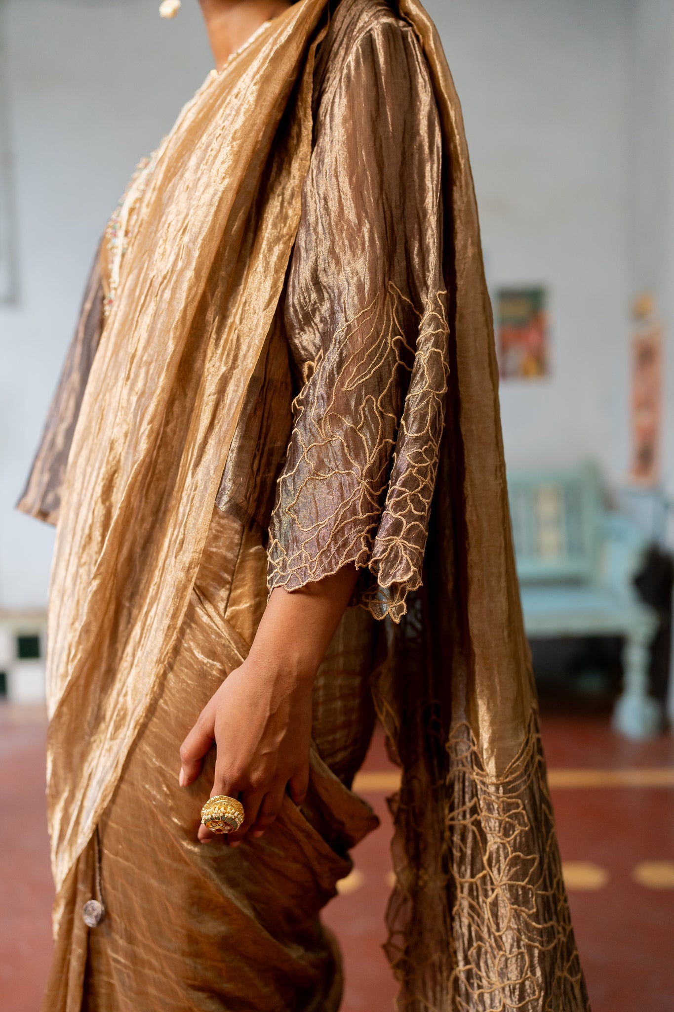 Elana Set - CiceroniSaree SetChambray &amp; Co.