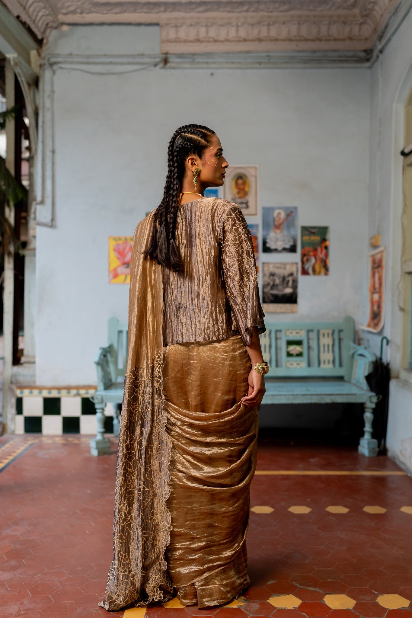 Elana Set - CiceroniSaree SetChambray &amp; Co.