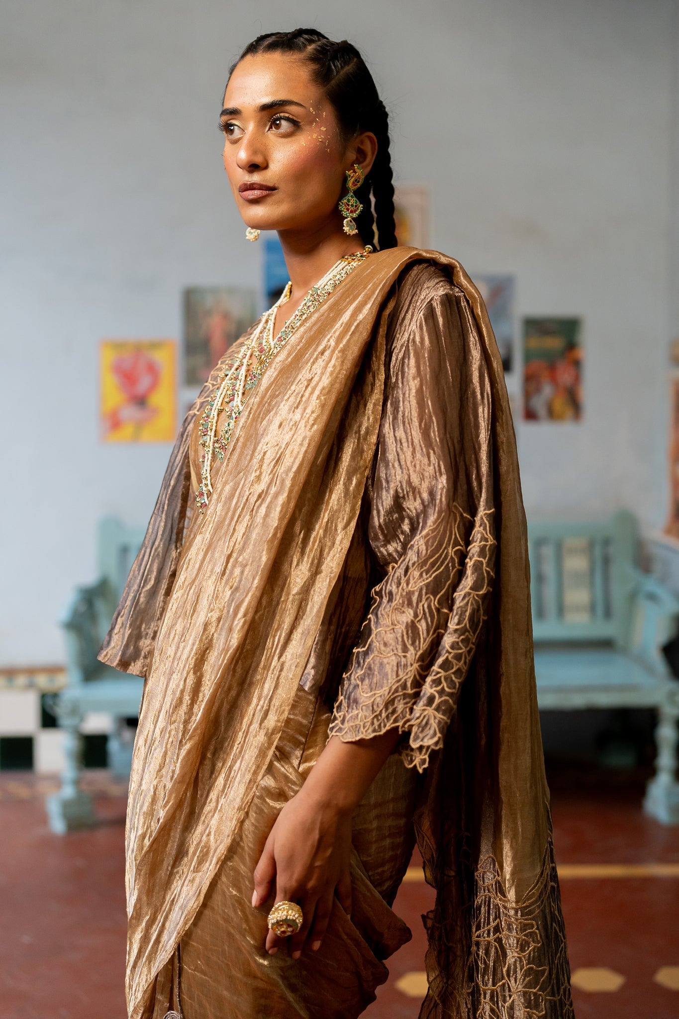 Elana Set - CiceroniSaree SetChambray &amp; Co.