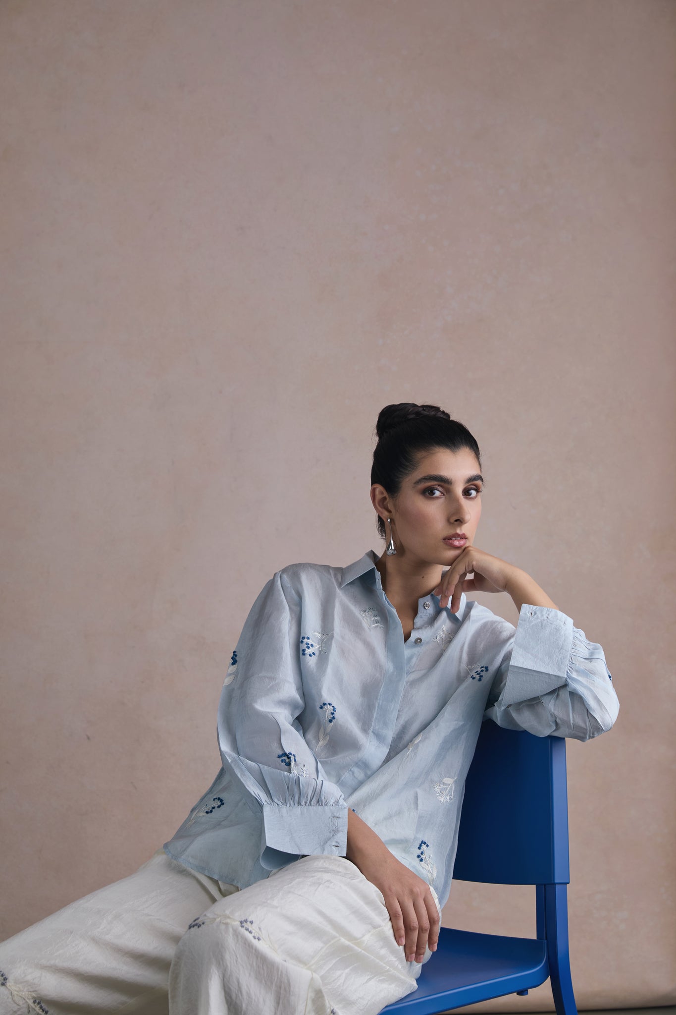 Elara Shirt - Blue - CiceroniWomen ShirtsAmbrosia