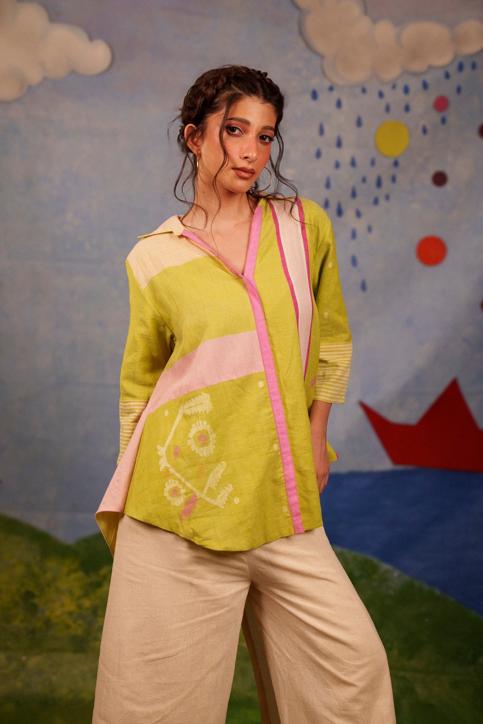 Elsewhere Anti Fit Long Shirt - CiceroniWomen ShirtsBhomra