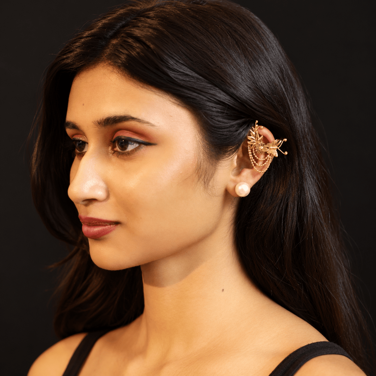 Elysian Bloom Bugadi - CiceroniEarcuffKalon Art Jewellery