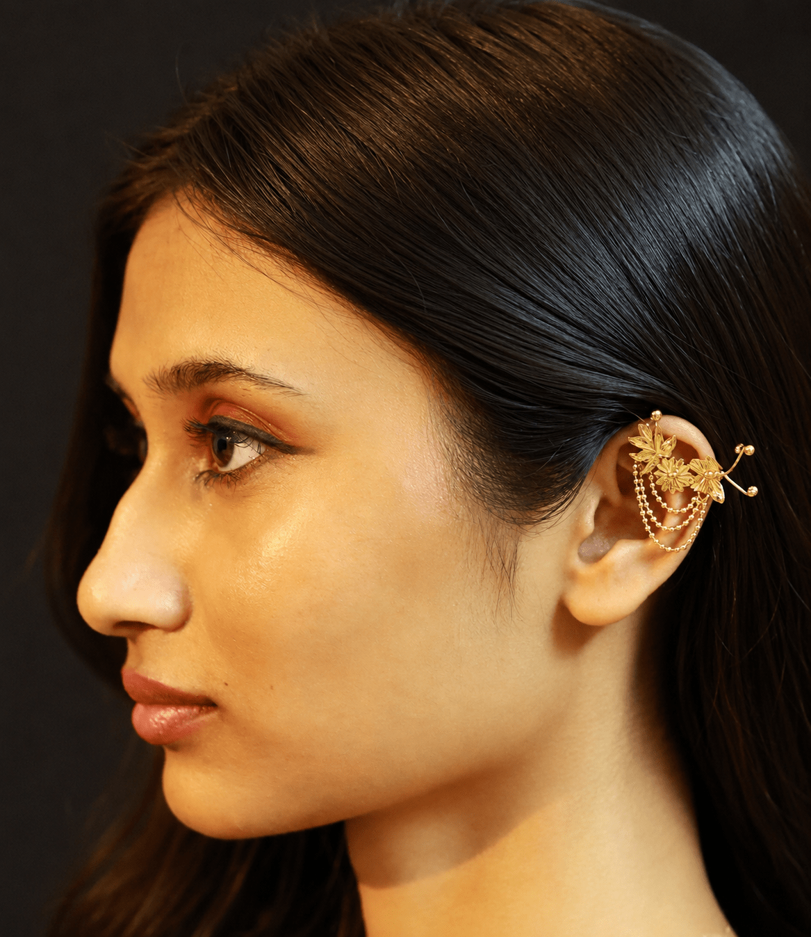 Elysian Bloom Bugadi - CiceroniEarcuffKalon Art Jewellery