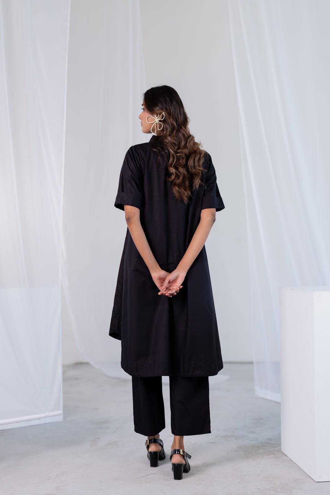 Ember Black Co - ord Set - CiceroniKurta Set, Everyday WearSilai Studio