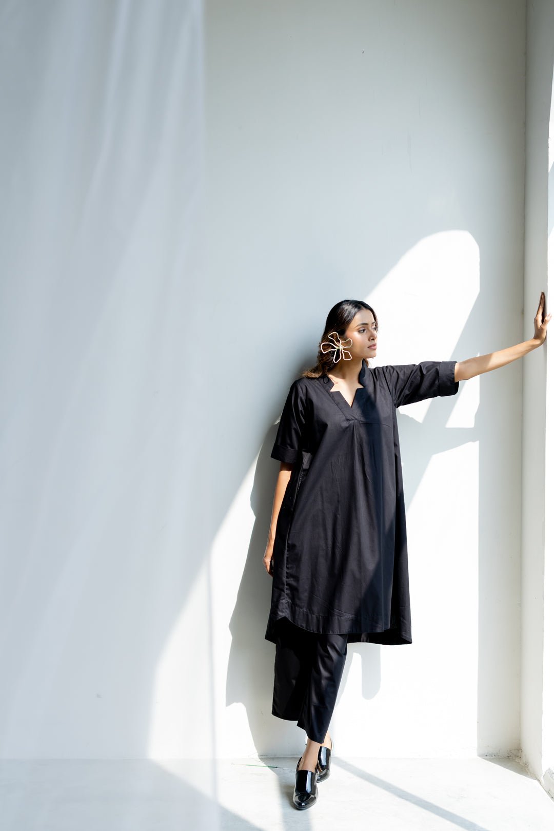 Ember Black Co - ord Set - CiceroniKurta Set, Everyday WearSilai Studio