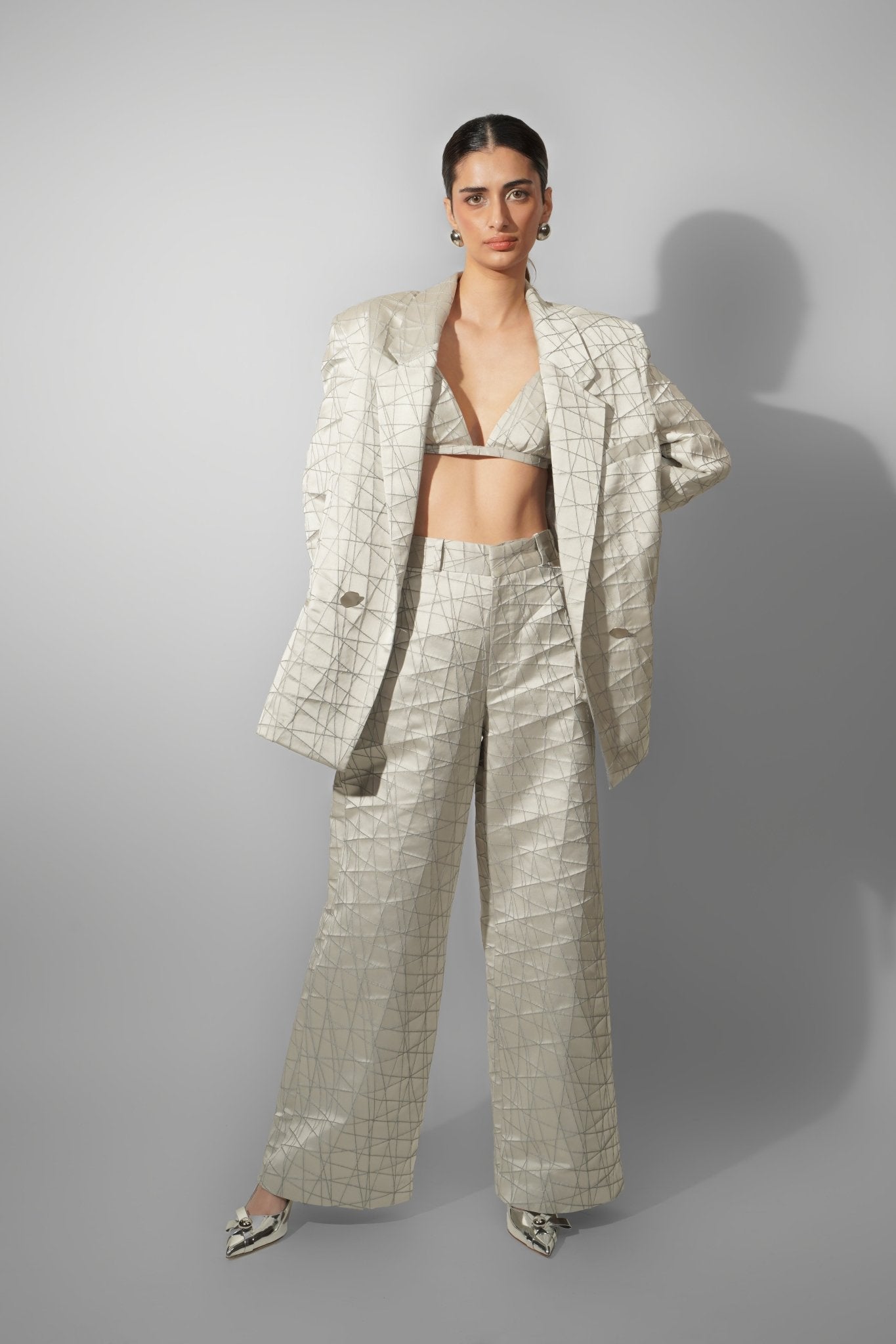 Embroidered Pant Suit - CiceroniCo-ord SetPriyanca Khanna
