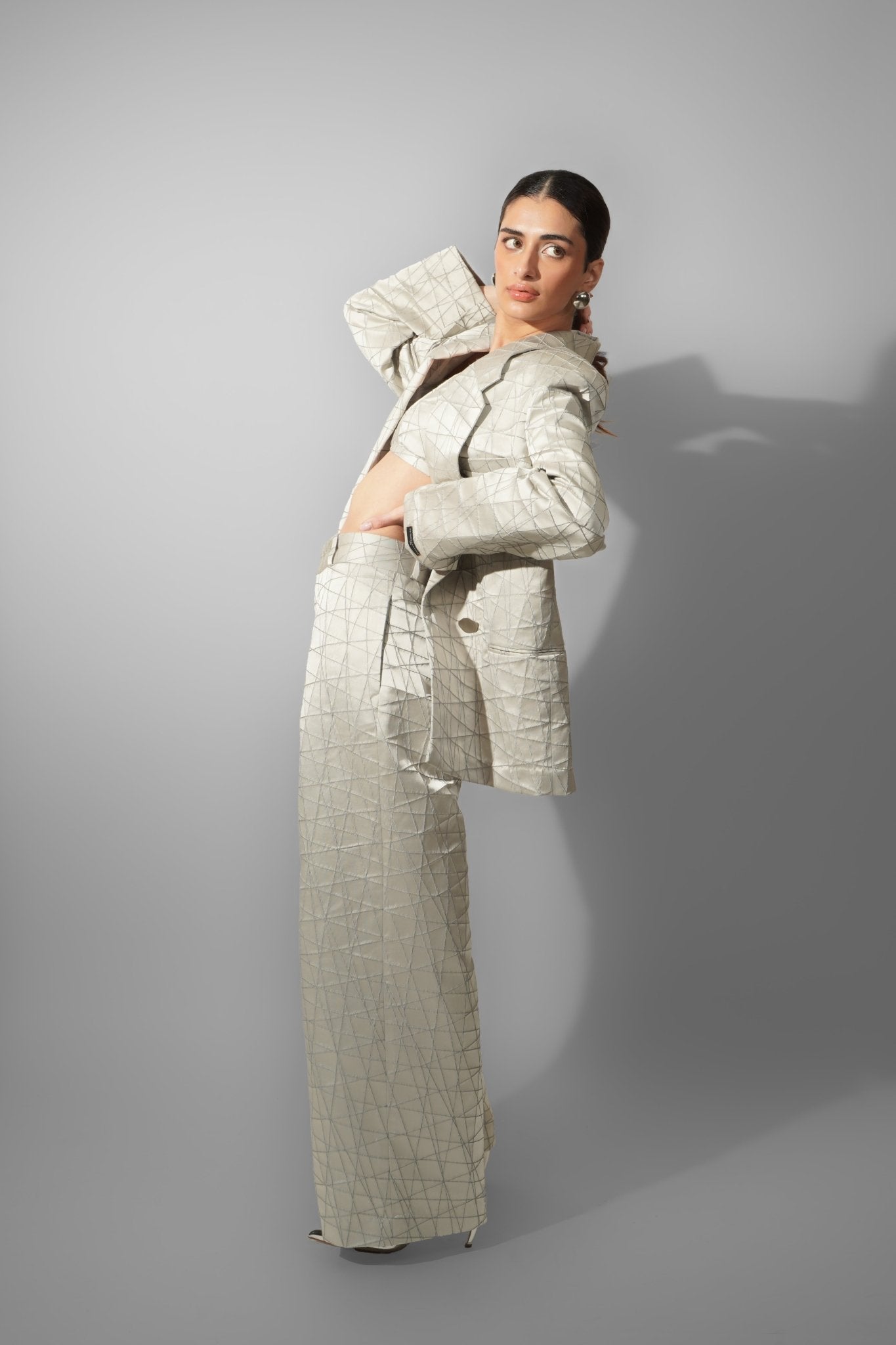 Embroidered Pant Suit - CiceroniCo-ord SetPriyanca Khanna