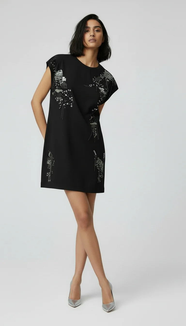 Embroidered T-Shirt Dress - CiceroniT-Shirt DressPriyanca Khanna