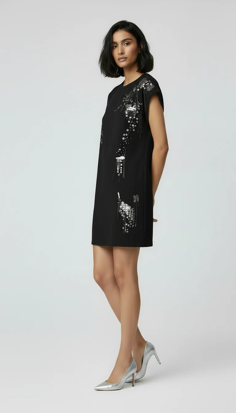 Embroidered T-Shirt Dress - CiceroniT-Shirt DressPriyanca Khanna