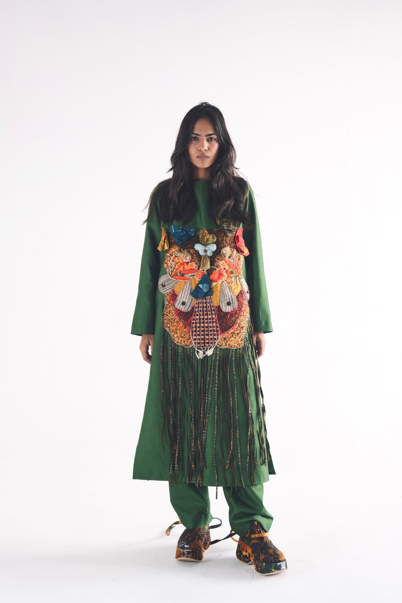 Emerald Echo Kurta Set - CiceroniKurta Set, Festive WearTil