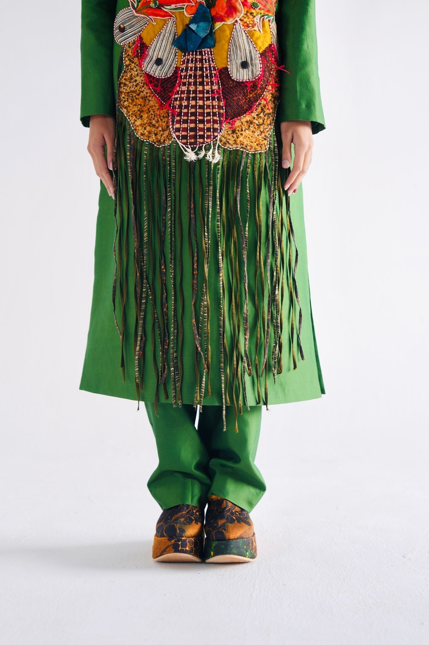 Emerald Echo Kurta Set - CiceroniKurta Set, Festive WearTil