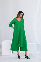 Emerald Eyelet Kurta - CiceroniKurta, Everyday WearSilai Studio