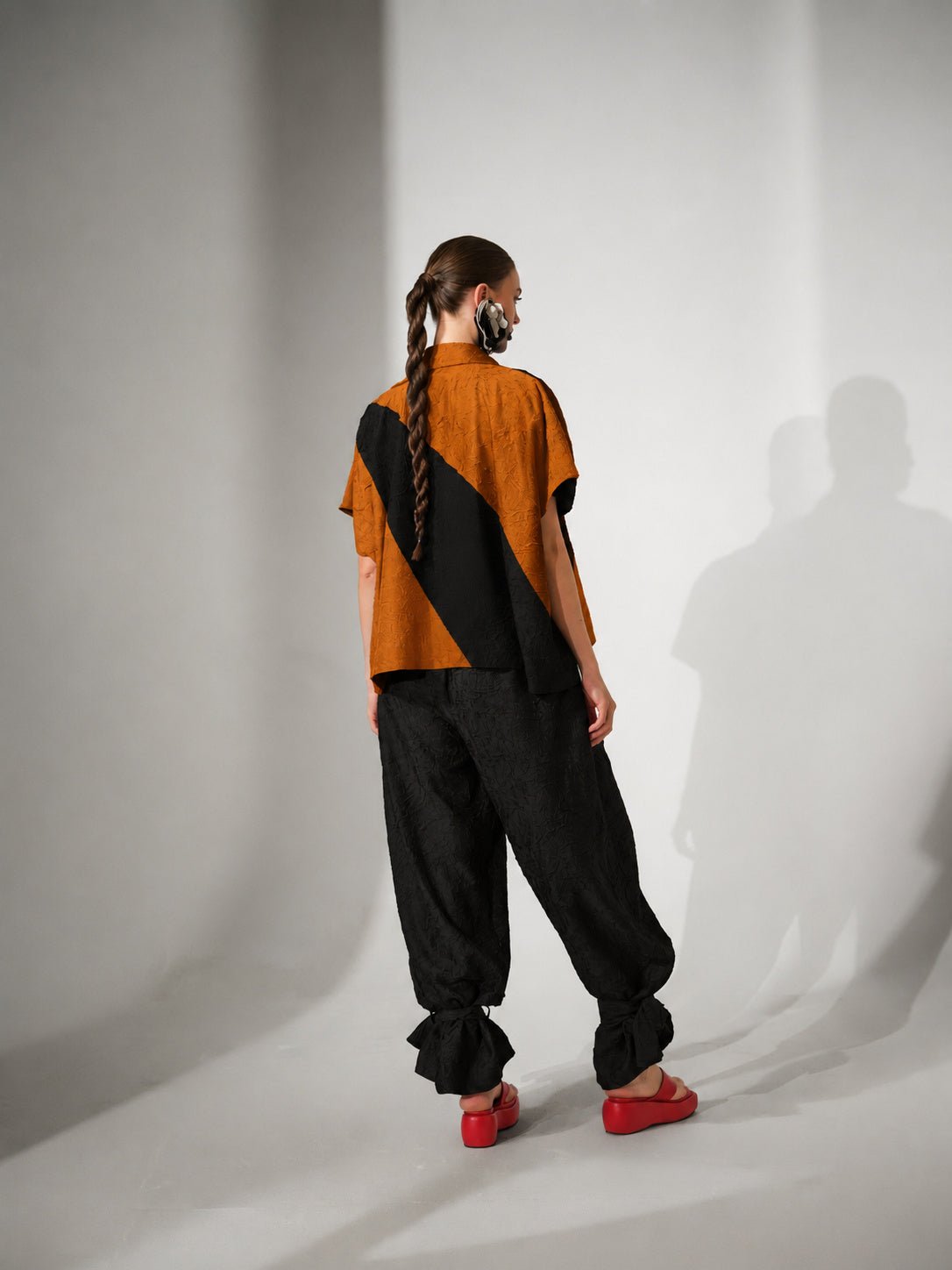 Emerge Shirt - Ochre - CiceroniWomen ShirtsStoique