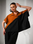 Emerge Shirt - Ochre - CiceroniWomen ShirtsStoique