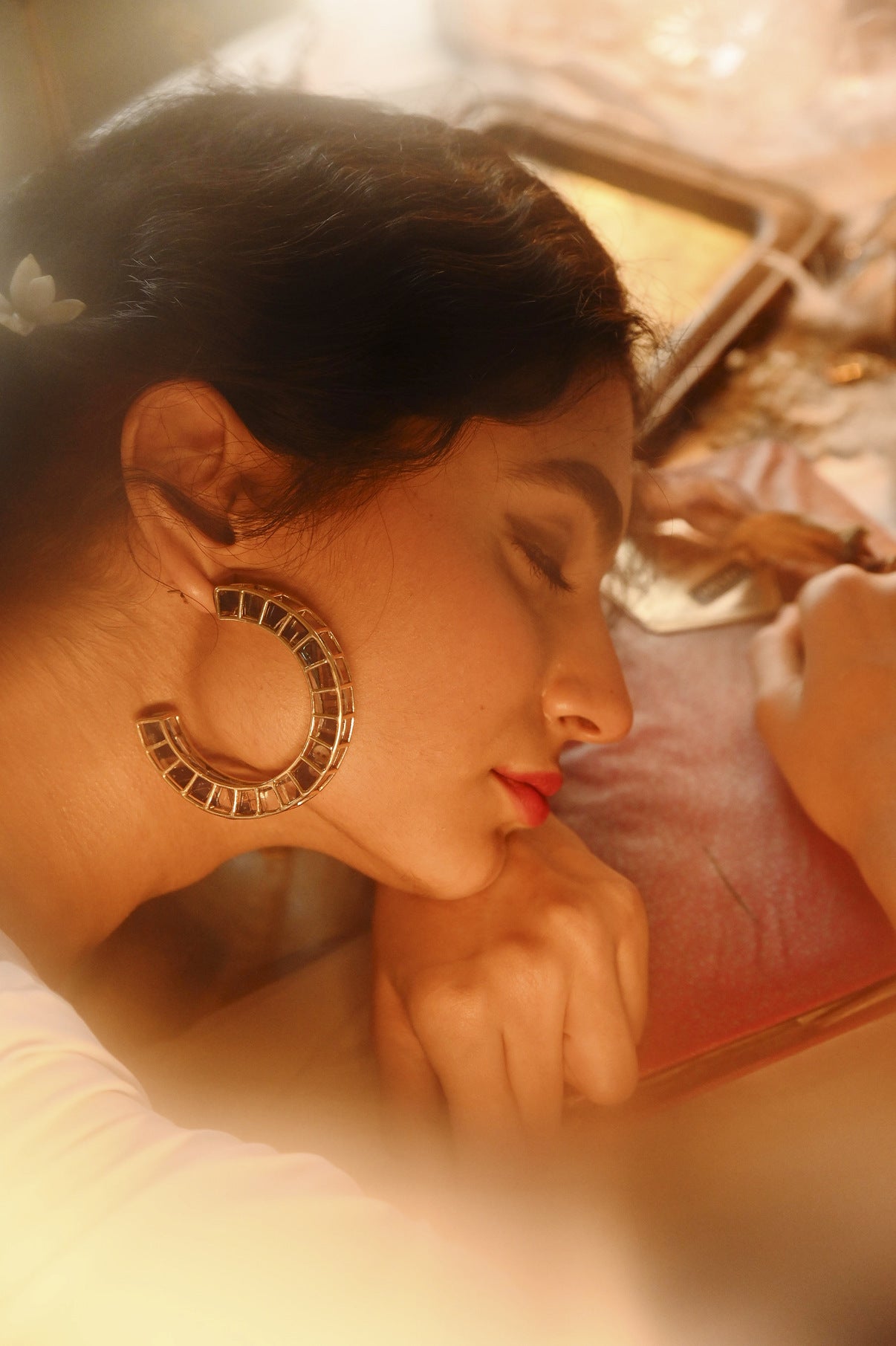 Enso Hoops - CiceroniEarringsThe Fabulist