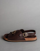 Envelope Cork Sandals SB - Men's Sandals in Burgundy - CiceroniSandalsSlomotion