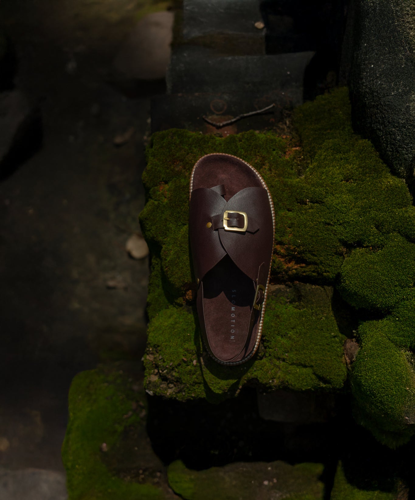 Envelope Cork Sandals SB - Men's Sandals in Burgundy - CiceroniSandalsSlomotion