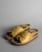 Envelope Cork Sandals SB - Men's Sandals in Ochre - CiceroniSandalsSlomotion