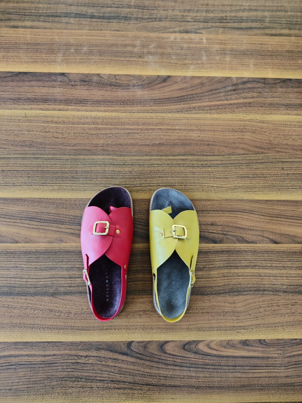 Envelope Cork Sandals SB - Men's Sandals in Ochre - CiceroniSandalsSlomotion