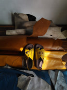 Envelope Cork Sandals SB - Men's Sandals in Ochre - CiceroniSandalsSlomotion