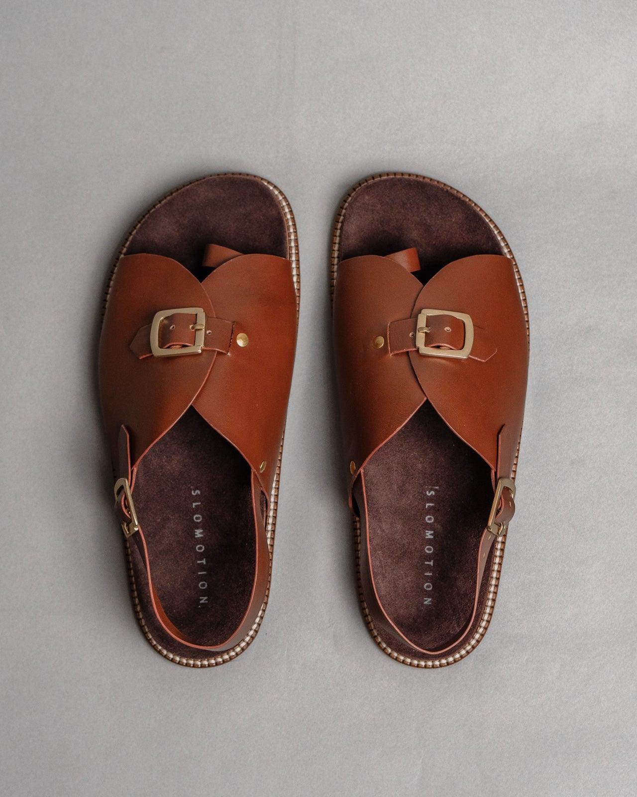 Envelope Cork Sandals SB - Men's Sandals in Tan - CiceroniSandalsSlomotion