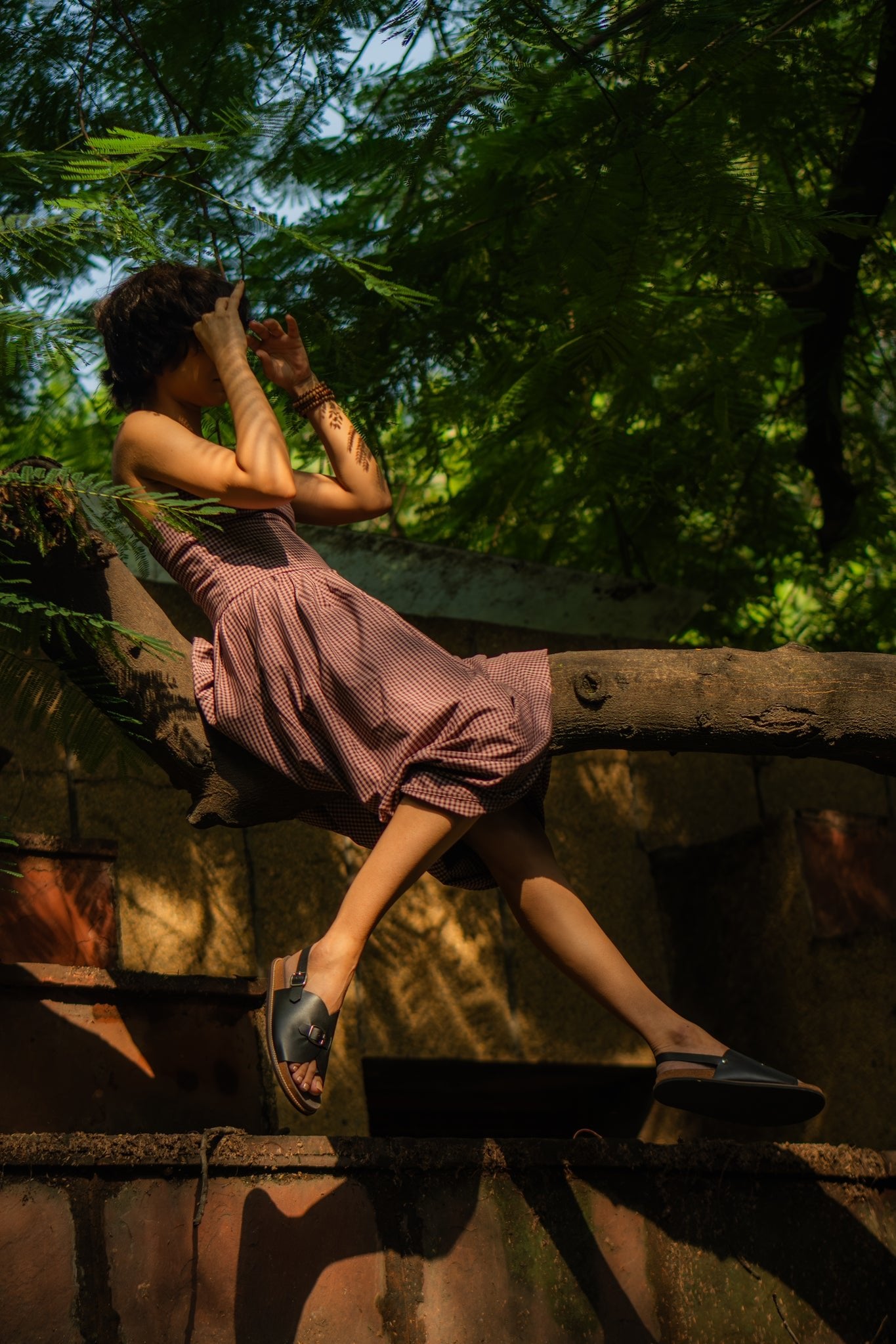Envelope Cork Sandals SB - Women's Sandals in Black - CiceroniSandalsSlomotion